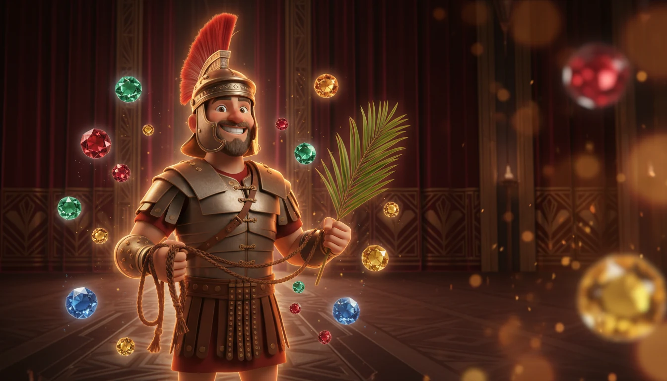 Bannière présentant les bonus de bienvenue attractifs de Roman Casino
